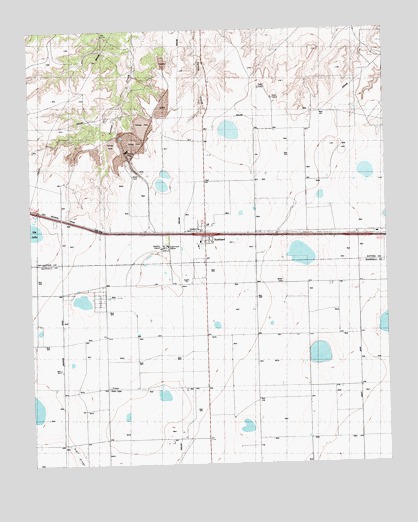 Bushland, TX USGS Topographic Map