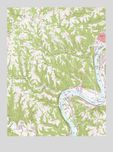 Businessburg, OH USGS Topographic Map