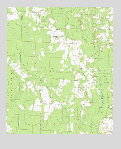 Bussey, AR USGS Topographic Map