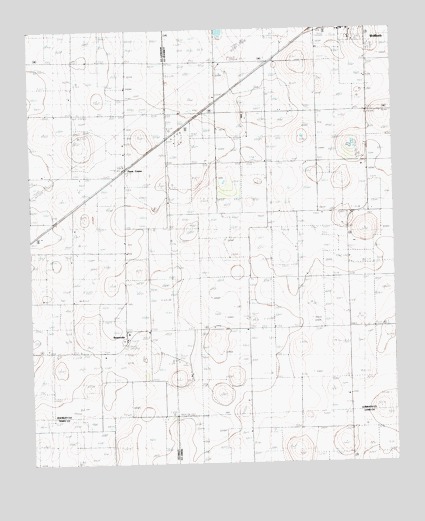 Busterville, TX USGS Topographic Map