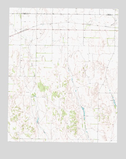 Allison SW, TX USGS Topographic Map