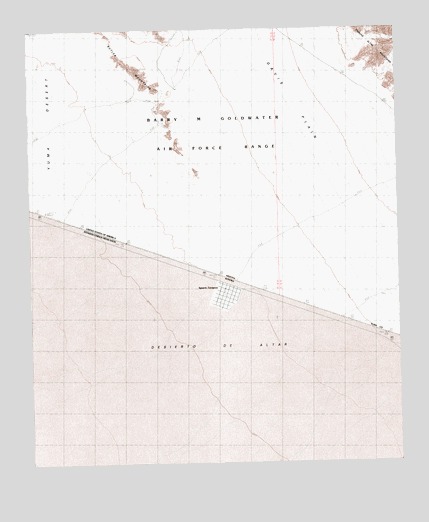 Butler Mountains, AZ USGS Topographic Map