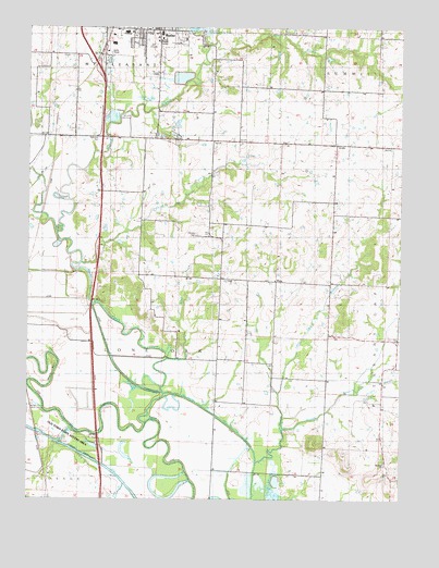 Butler South, MO USGS Topographic Map