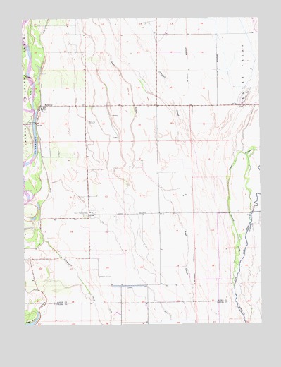 Butte City, CA USGS Topographic Map
