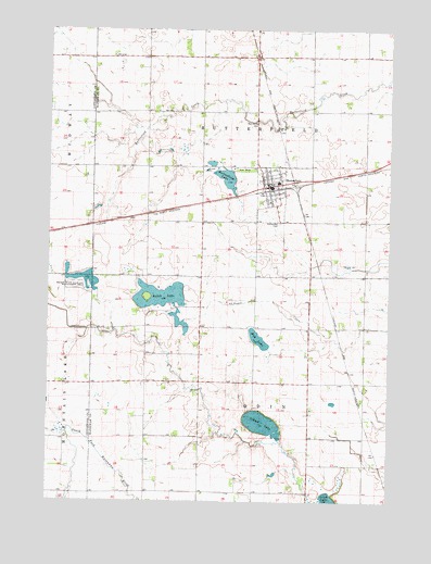 Butterfield, MN USGS Topographic Map