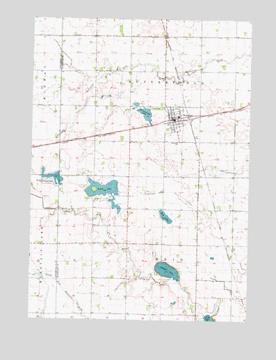 Butterfield, MN USGS Topographic Map