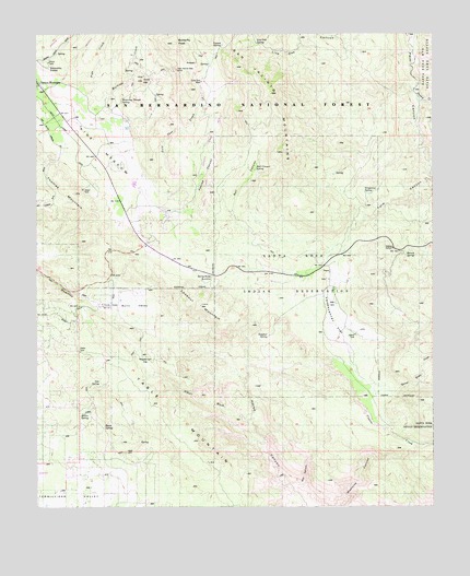 Butterfly Peak, CA USGS Topographic Map