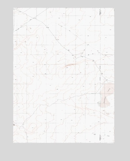 Button Lake, NV USGS Topographic Map
