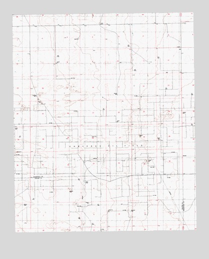 Button Mesa NE, NM USGS Topographic Map