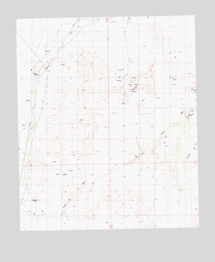Buzzards Peak, CA USGS Topographic Map