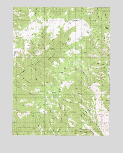 Bybee Knoll, UT USGS Topographic Map
