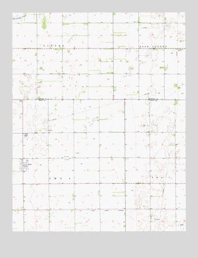 Byers, KS USGS Topographic Map