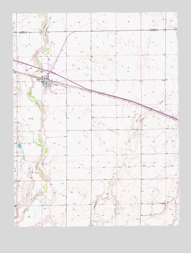 Byers, CO USGS Topographic Map