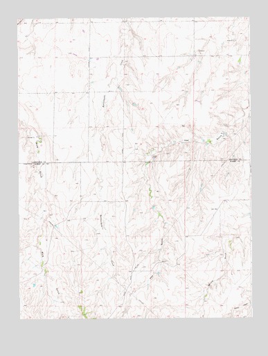 Byers SW, CO USGS Topographic Map
