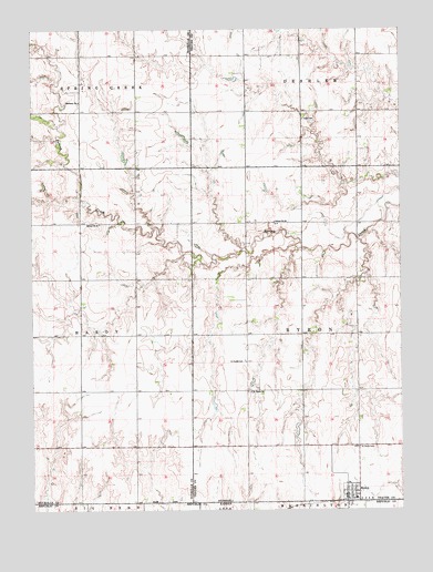 Byron, NE USGS Topographic Map