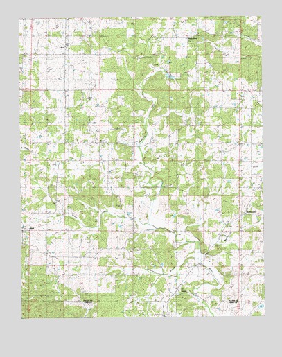 Byron, AR USGS Topographic Map