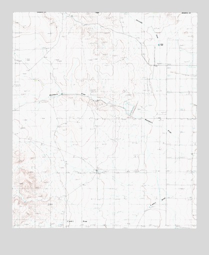 C And L Draw, TX USGS Topographic Map