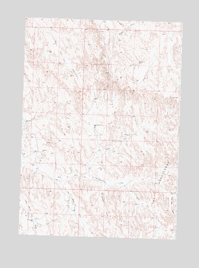 Cabin Fork, WY USGS Topographic Map