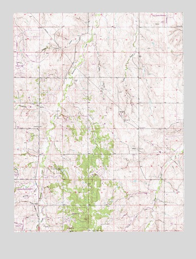 Cabin Gulch, CO USGS Topographic Map
