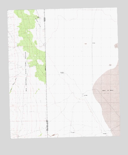 Cabin Wells, NM USGS Topographic Map