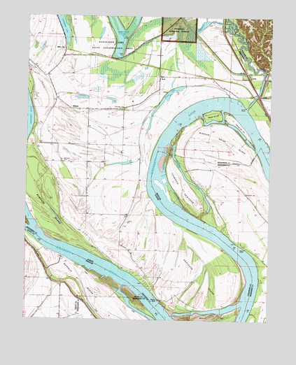 Cache, IL USGS Topographic Map