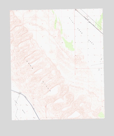 Cactus, CA USGS Topographic Map