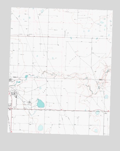 Cactus East, TX USGS Topographic Map