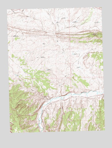Cactus Reservoir, CO USGS Topographic Map