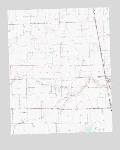 Cactus West, TX USGS Topographic Map