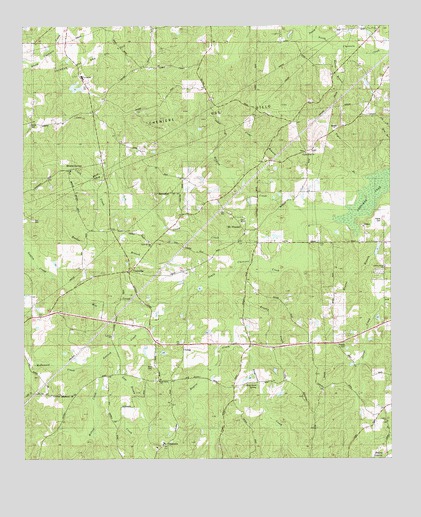 Cadeville, LA USGS Topographic Map