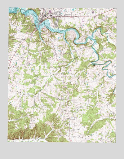 Cadiz, KY USGS Topographic Map