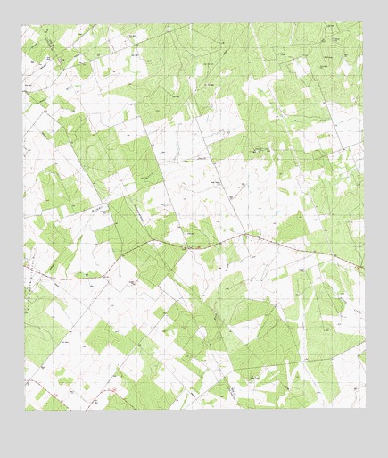 Cadiz, TX USGS Topographic Map