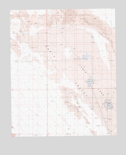 Cadiz Lake, CA USGS Topographic Map