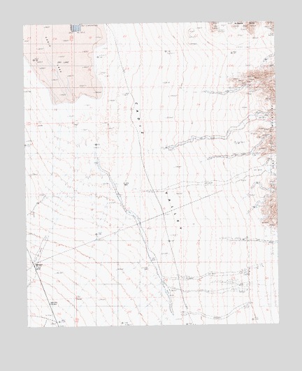 Cadiz Valley NE, CA USGS Topographic Map