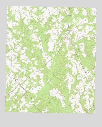 Cadwell, GA USGS Topographic Map