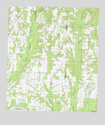 Caesar, MS USGS Topographic Map