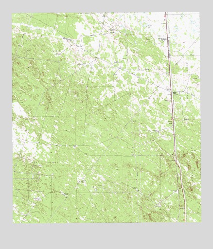 Cage Ranch, TX USGS Topographic Map