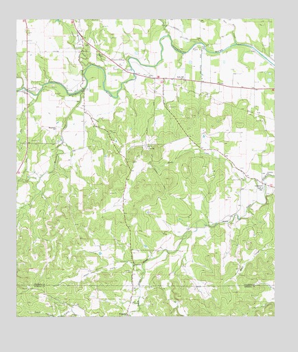 Cain City, TX USGS Topographic Map