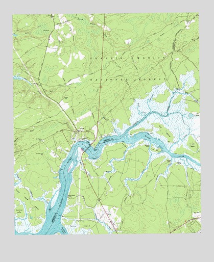Cainhoy, SC USGS Topographic Map