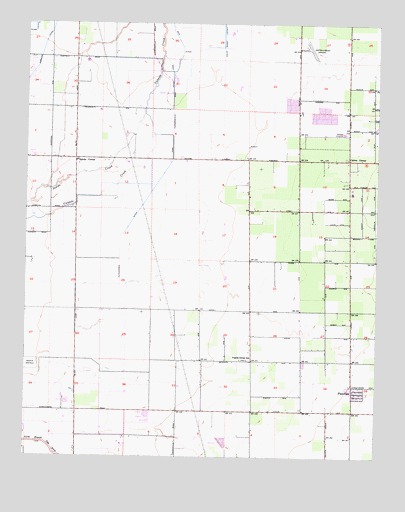 Cairns Corner, CA USGS Topographic Map