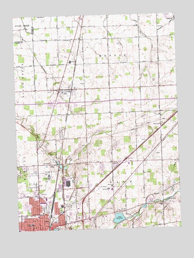 Cairo, OH USGS Topographic Map