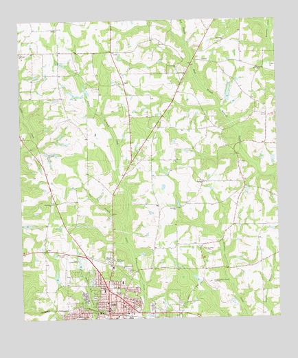 Cairo North, GA USGS Topographic Map
