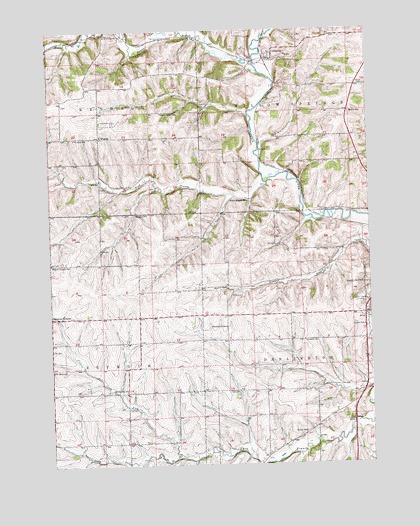 Calamine, WI USGS Topographic Map