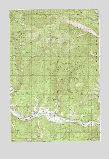 Calder, ID USGS Topographic Map