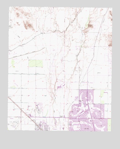 Calderwood Butte, AZ USGS Topographic Map