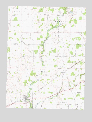 Caledonia, OH USGS Topographic Map