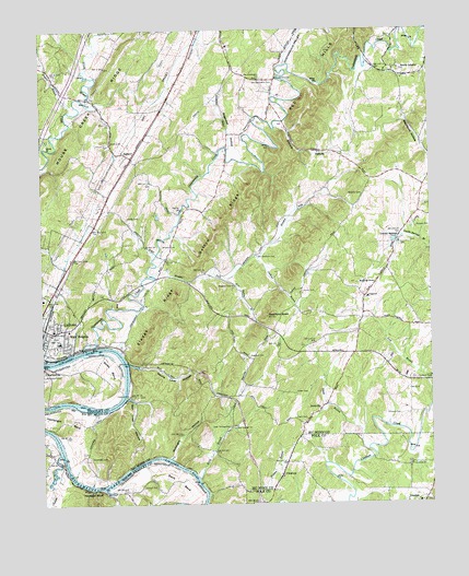 Calhoun, TN USGS Topographic Map