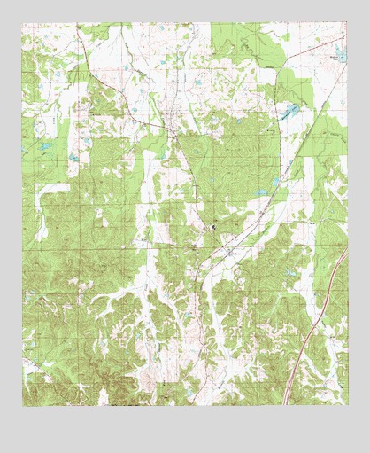 Calhoun, AL USGS Topographic Map