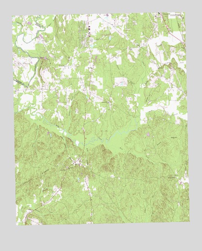 Calhoun NE, GA USGS Topographic Map