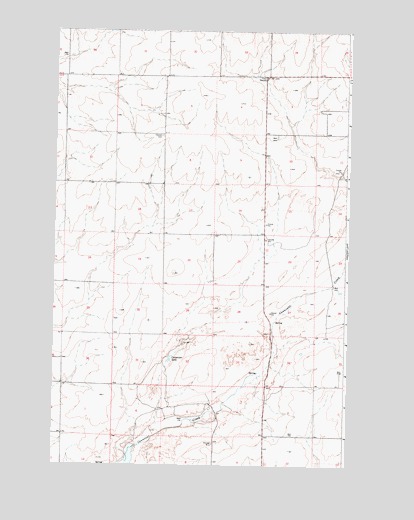 Almira SE, WA USGS Topographic Map